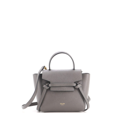 Celine Belt Bag Textured Leather Pico