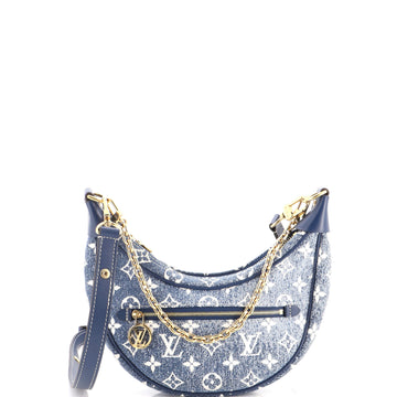 Louis Vuitton Loop Handbag Monogram Jacquard Denim