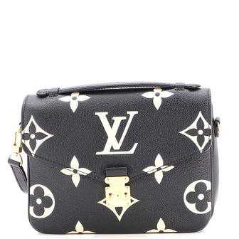 Louis Vuitton Pochette Metis Bicolor Monogram Empreinte Giant