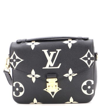Louis Vuitton Pochette Metis Bicolor Monogram Empreinte Giant