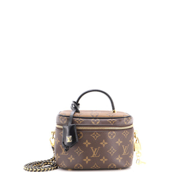 Louis Vuitton Vanity Handbag Reverse Monogram Canvas PM