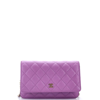 Chanel Wallet on Chain Quilted Caviar