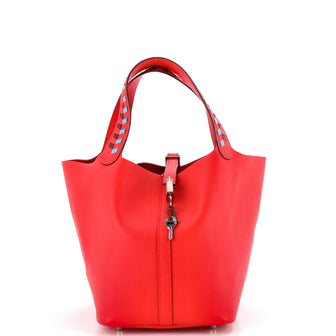 Hermes Picotin Lock Bag Tressage Epsom MM