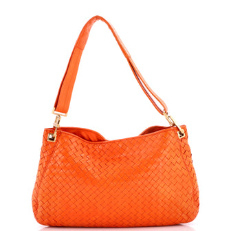 Bottega Veneta Loop Shoulder Bag Intrecciato Nappa Medium