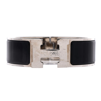 Hermes Clic H Bracelet Enamel Wide