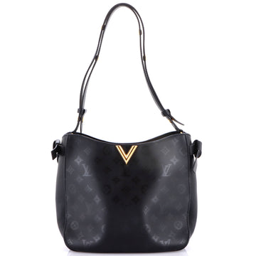 Louis Vuitton Very Hobo Monogram Leather