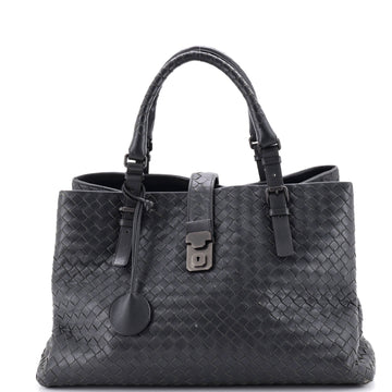 Bottega Veneta Roma Bag Intrecciato Nappa Medium