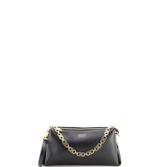 Salvatore Ferragamo Gancini Chain Crossbody Leather Mini