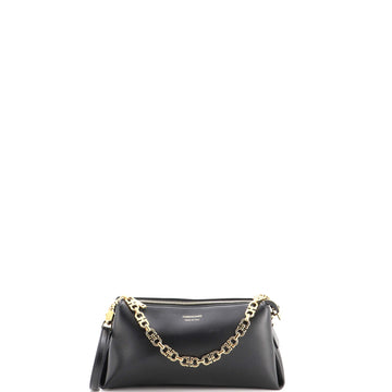Salvatore Ferragamo Gancini Chain Crossbody Leather Mini