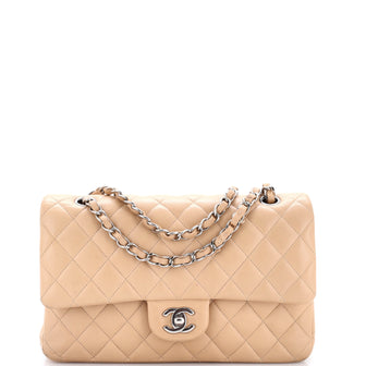 Chanel Classic Double Flap Bag Quilted Lambskin Medium