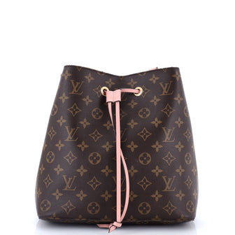 Louis Vuitton NeoNoe Handbag Monogram Canvas with Leather MM