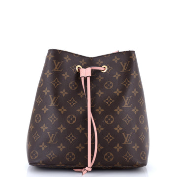 Louis Vuitton NeoNoe Handbag Monogram Canvas with Leather MM