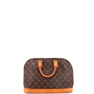 Louis Vuitton Vintage Alma Handbag Monogram Canvas PM
