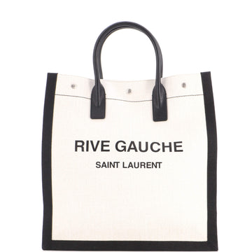Saint Laurent Rive Gauche Shopper Tote Canvas Tall