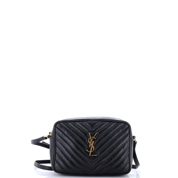 Saint Laurent Lou Camera Bag Matelasse Chevron Leather Small