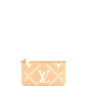 Louis Vuitton Key Pouch Monogram Empreinte Giant Broderies