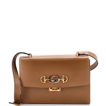 Gucci Zumi Flap Shoulder Bag Leather Small