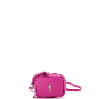 Saint Laurent Lou Camera Bag Matelasse Chevron Leather Baby