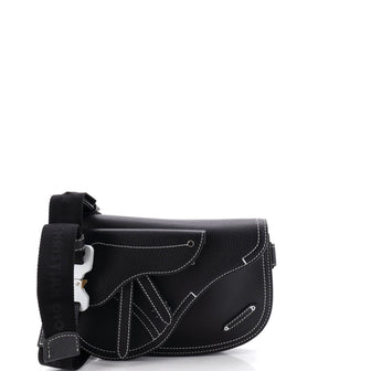 Christian Dior Saddle Messenger Pouch Leather