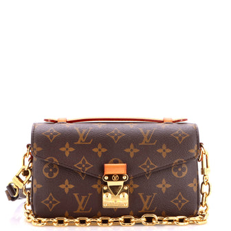 Louis Vuitton Pochette Metis Monogram Canvas East West
