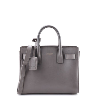 Saint Laurent Sac de Jour Bag Leather Nano
