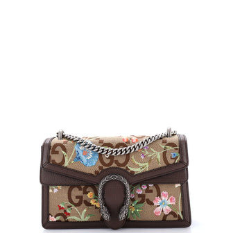 Gucci Dionysus Bag Embroidered Jumbo GG Canvas Small