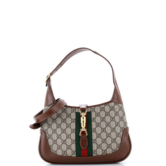 Gucci Jackie 1961 Hobo GG Coated Canvas Small