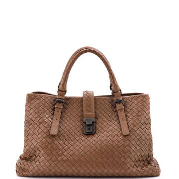 Bottega Veneta Roma Bag Intrecciato Nappa Medium
