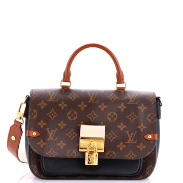Louis Vuitton Vaugirard Handbag Monogram Canvas with Leather