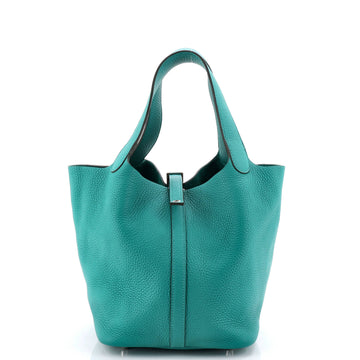 Hermes Picotin Lock Bag Clemence MM