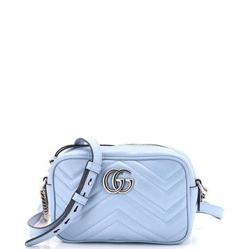 Gucci GG Marmont Shoulder Bag Matelasse Leather Mini