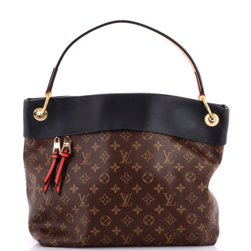 Louis Vuitton Tuileries Hobo Monogram Canvas with Leather
