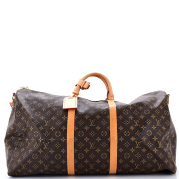 Louis Vuitton Keepall Bandouliere Bag Monogram Canvas 60