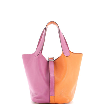 Hermes Casaque Picotin Lock Bag Clemence PM