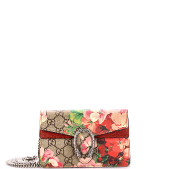 Gucci Dionysus Bag Blooms Print GG Coated Canvas Super Mini