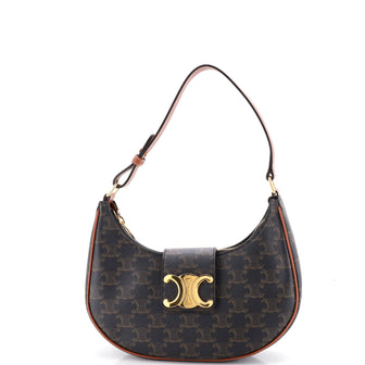 Celine Ava Triomphe Bag Triomphe Coated Canvas