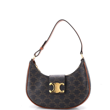 Celine Ava Triomphe Bag Triomphe Coated Canvas
