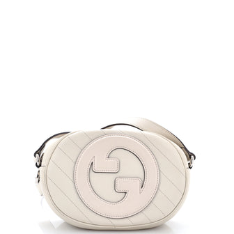 Gucci Blondie NM Round Camera Bag Diagonal Quilted Leather