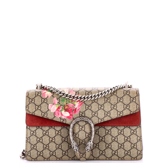 Gucci Dionysus Bag Blooms Print GG Coated Canvas Small