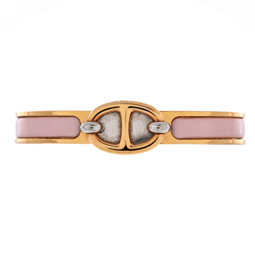 Hermes Mini Clic Chaine d'Ancre Bracelet Metal and Enamel