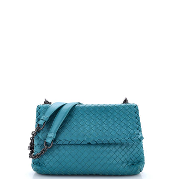 Bottega Veneta Olimpia Crossbody Bag Intrecciato Nappa Small