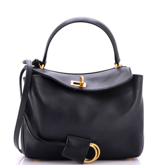 Balenciaga Rodeo Shoulder Bag Leather Mini