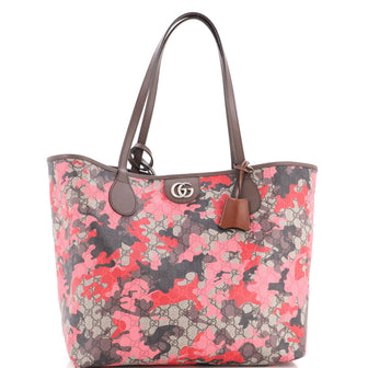 Gucci GG Open Tote GG Camouflage Coated Canvas Large