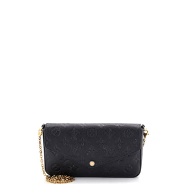 Louis Vuitton Felicie Pochette Monogram Empreinte Leather