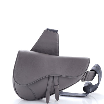 Christian Dior Saddle Crossbody Bag Leather