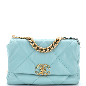 Chanel 19 Flap Bag Quilted Leather Medium