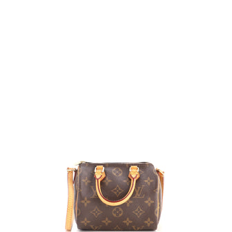 Louis Vuitton Speedy Bandouliere Bag Monogram Canvas Nano