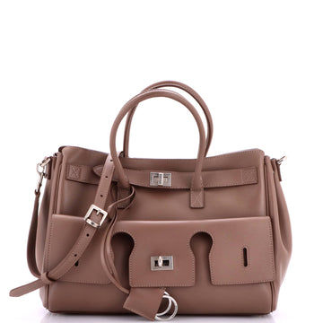 Balenciaga Bel Air Carry All Bag Leather Small