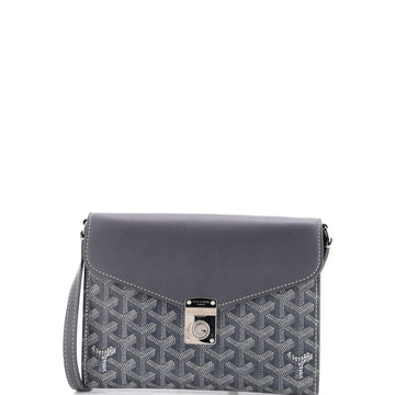 Goyard Chypre Wallet on Strap Coated Canvas with Leather