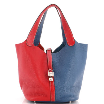 Hermes Casaque Picotin Lock Bag Clemence MM